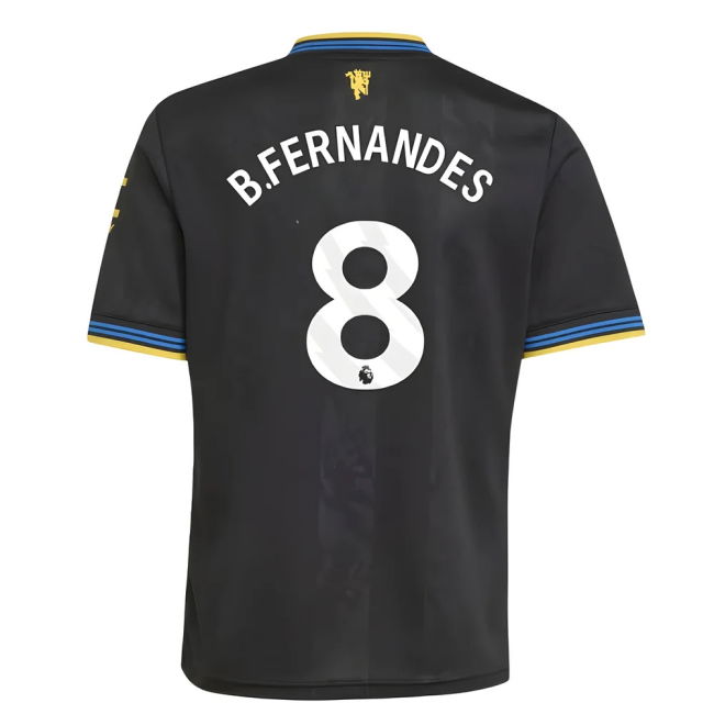 2025-2026 Man Utd Third Top (Kids) (B.Fernandes 8)