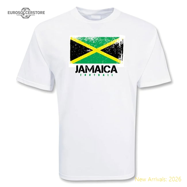 Top-grade Jamaica National Team Football T-shirt - Match Quality