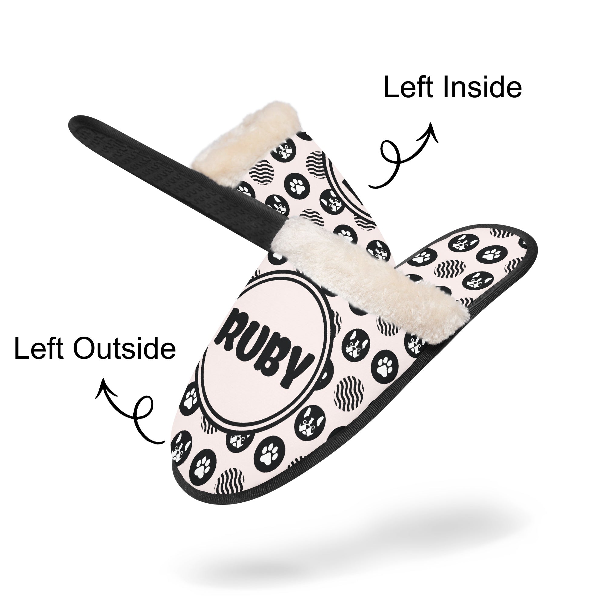 Everyday Charlie - Personalized Cozy Winter Slippers for Home Use