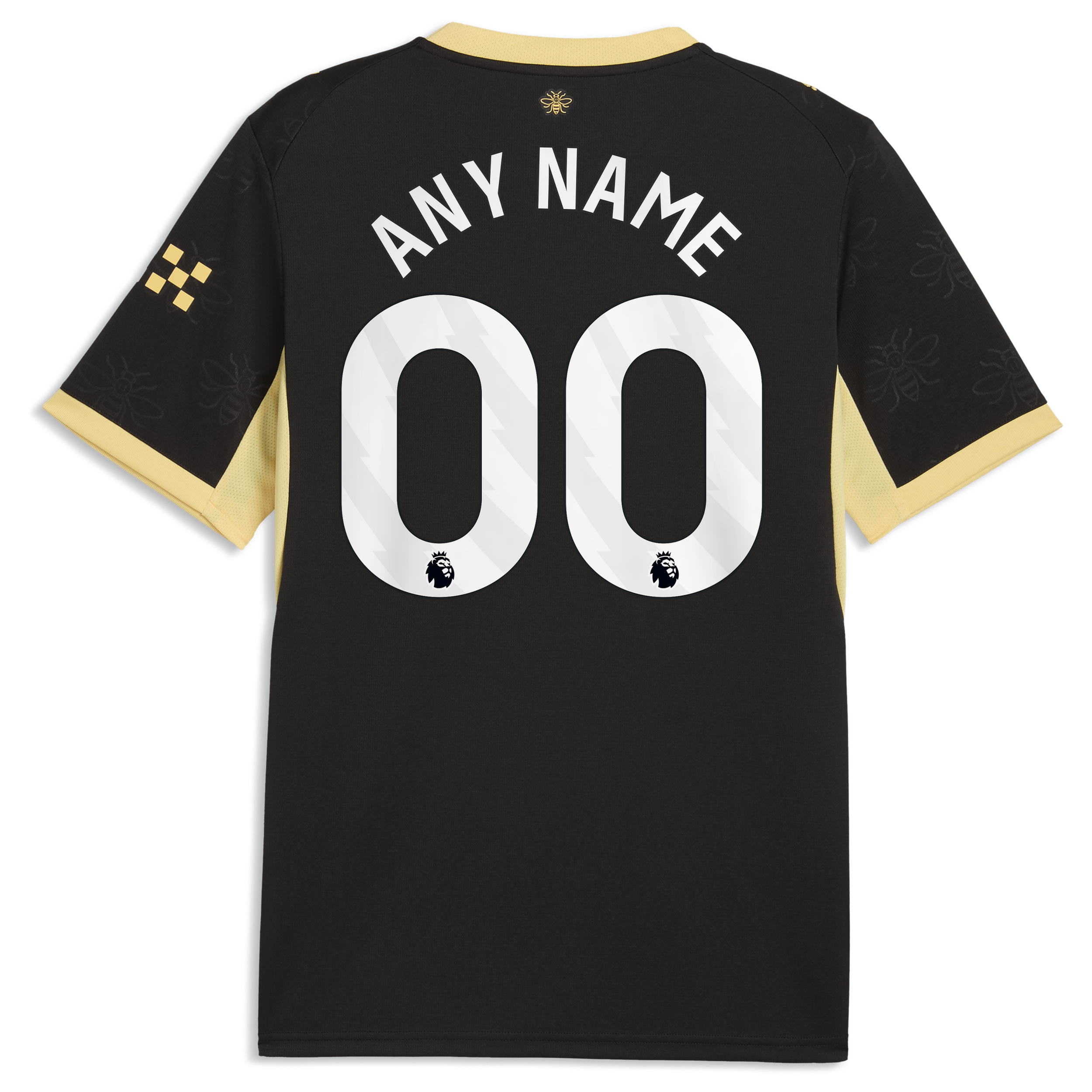 [SJH] Manchester City 2026/27 Away Replica Custom Jersey - Black
