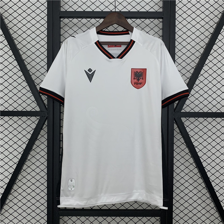 High Quality Quick Dry 2025 Albania Away Soccer Jersey Shirt