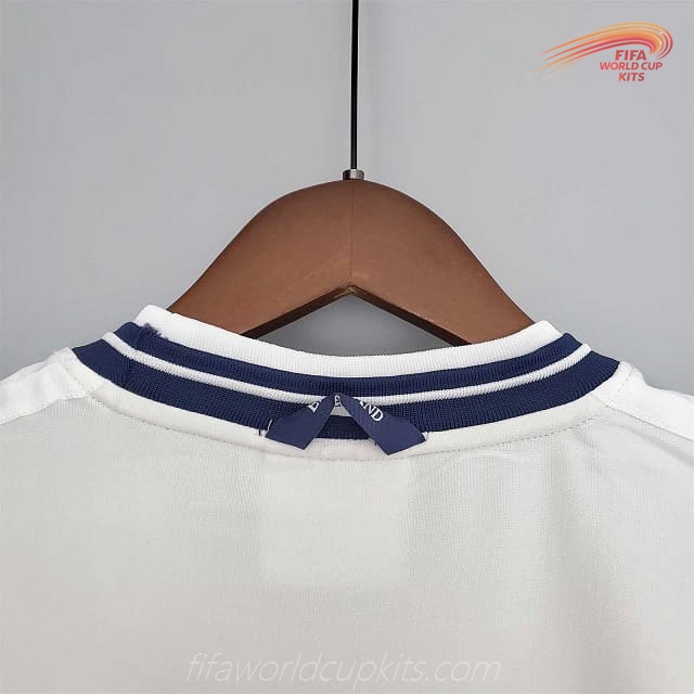 England 2000 year Home White Soccer Uniform