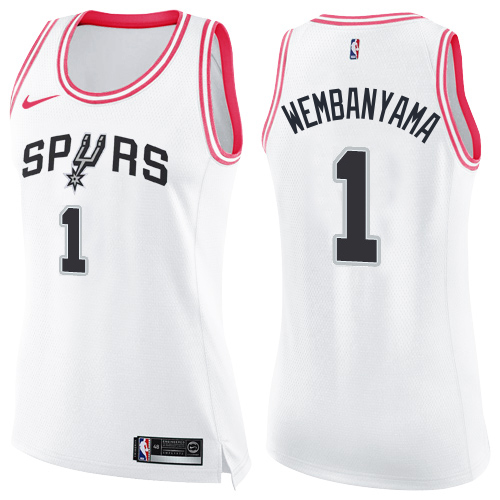 White TOR Antonio Spurs #1 Fan Edition Jersey Game Day Wear Quality