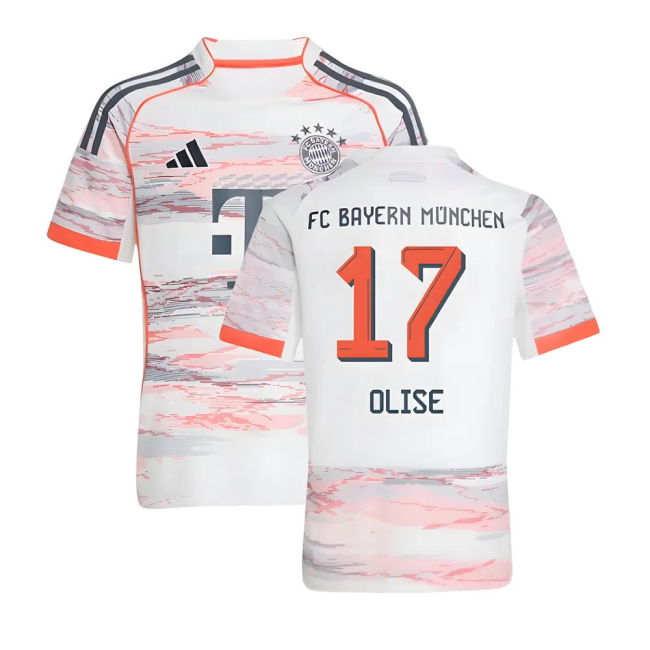 Bayern Munich 2025-2026 Away Jersey - Kids #55