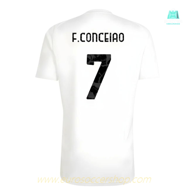 2025-2026 Juventus Training Shirt (White) (F.Conceiao 7)