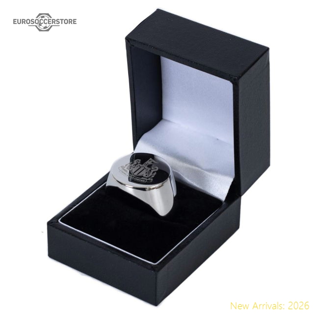 First-class Newcastle United Fc Round Signet Ring Small