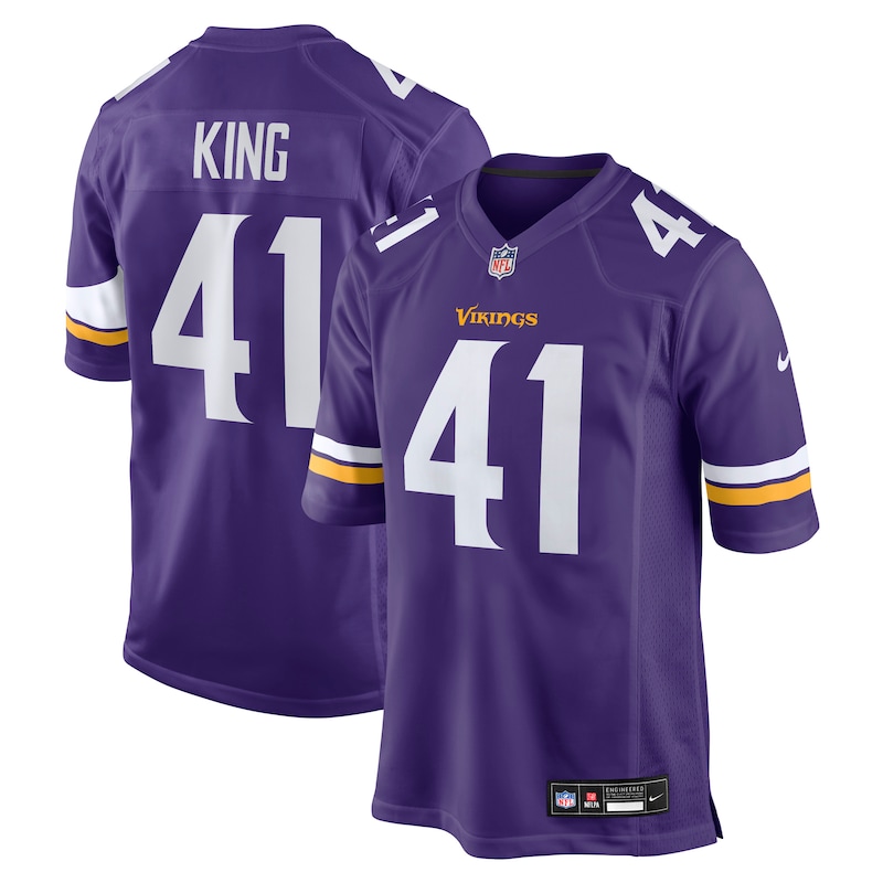 None Kobe King MIN Vikings Elite Game-Day Essential Football Apparel