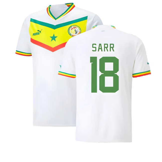 SARR 18 Senegal International Team Collectible Home Collector Jersey