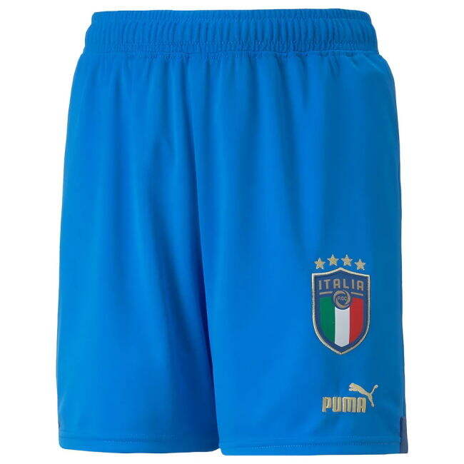 Cheap 2022-2023 Italy Home Shorts (Blue) - Kids Generous