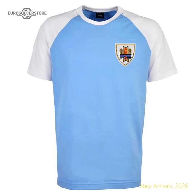 Premium Football Uruguay T-shirt - Lightweight Vintage Modern