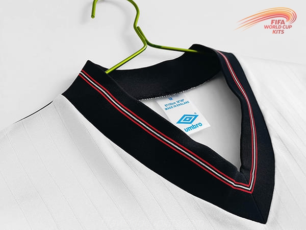 England 84-87 Home WhiteFootball Kit