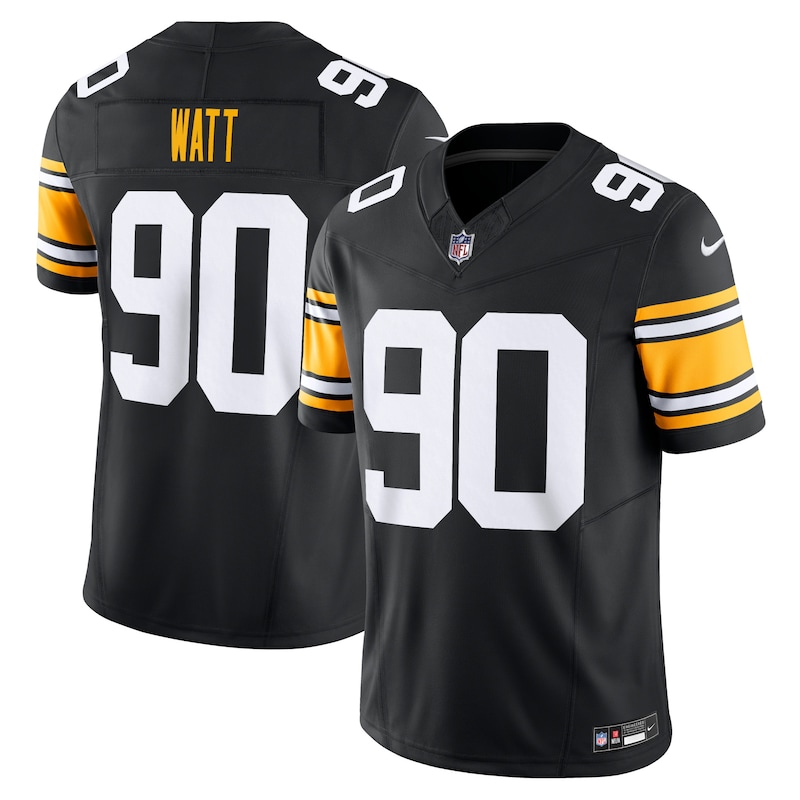 None T.J. Watt PIT Steelers Powerful Genuine Jersey Game Day Wear