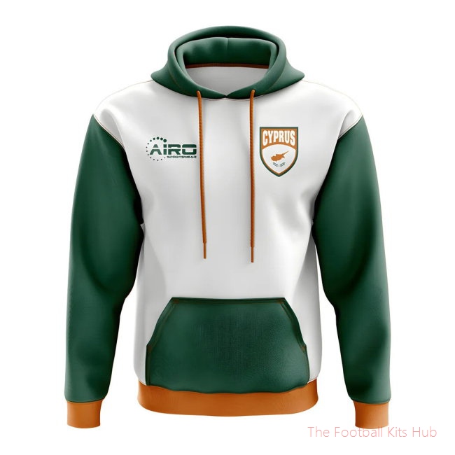 Cyprus Concept Country Football Hoody (White)