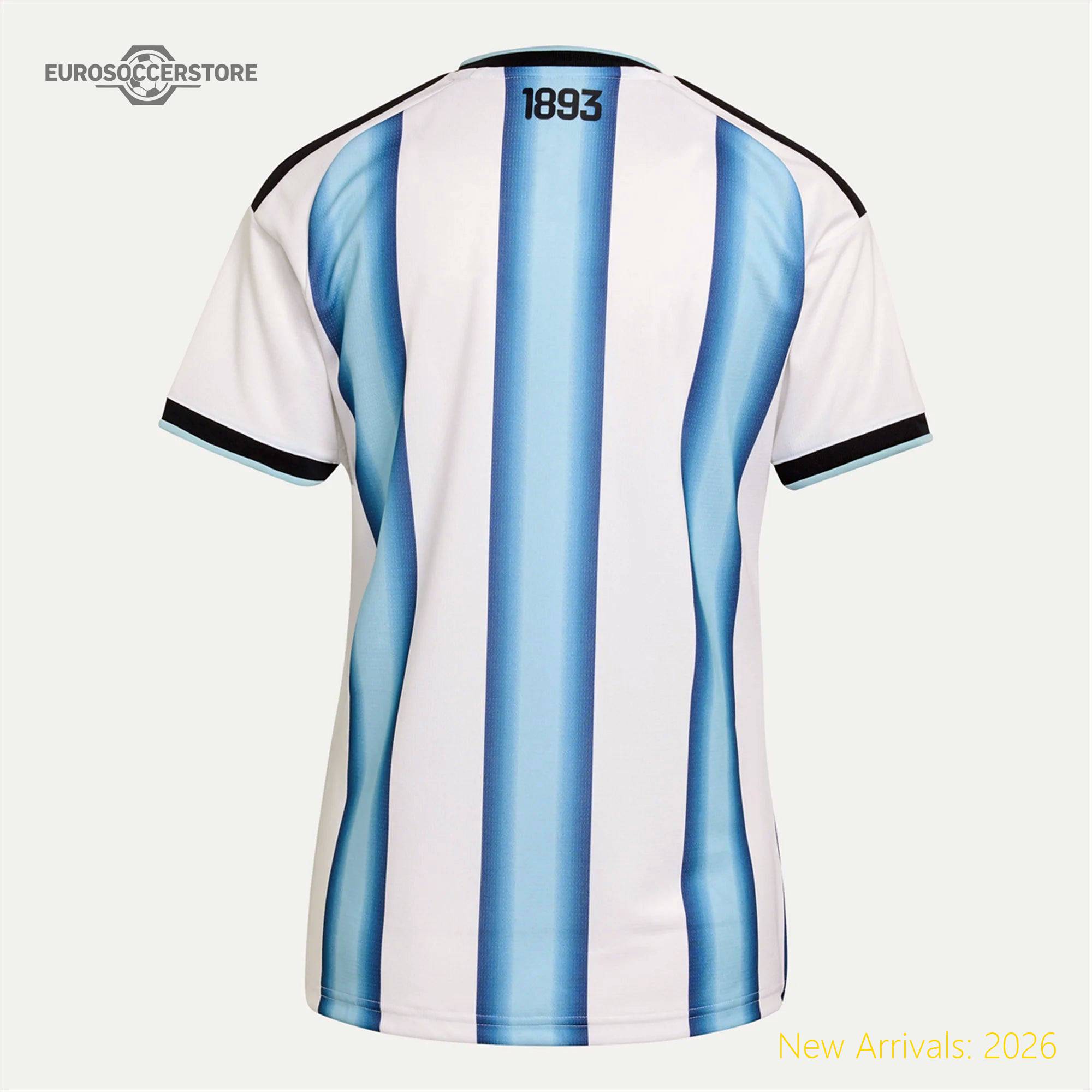 Women High-quality Arg Midfield Maestro Home Jersey 2026