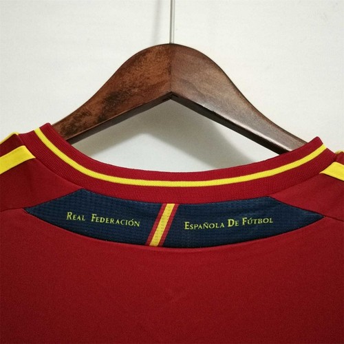 Spain 2012 Jersey Retro - Professional Fan Edition Edition -