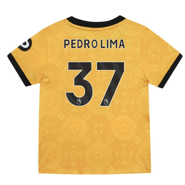 Wolves Wolves Home Infant Kit Pedro Lima #37 Match Quality Fervent...