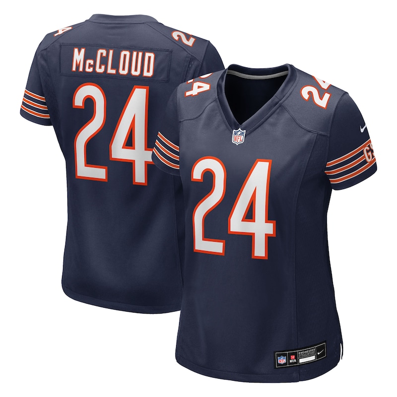 None Nick McCloud CHI Bears Retro Top-Grade Jersey for NFL Fans