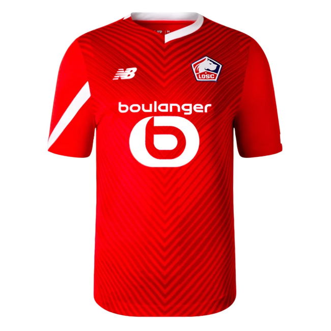 Lille Official 2023-2024 Home Soccer Jersey - Team Spirit