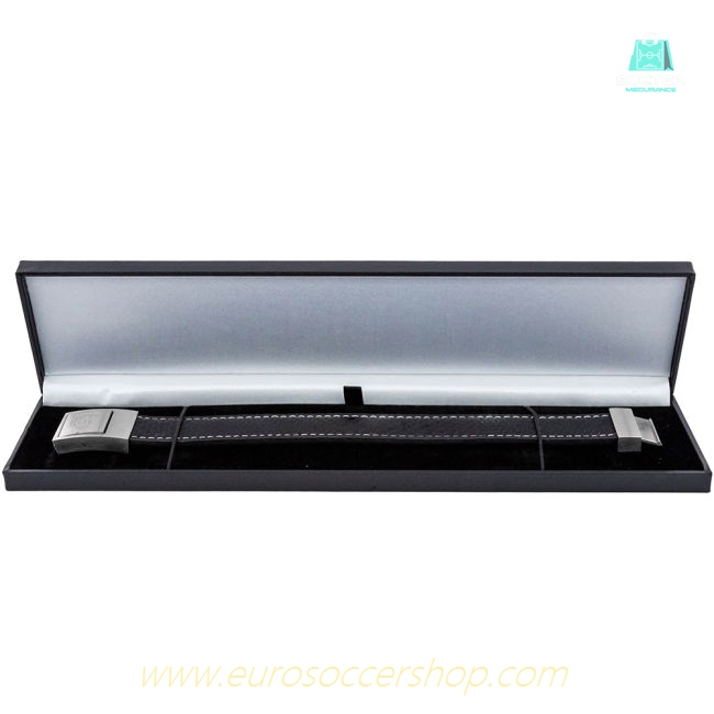 Arsenal FC Stitched Leather Bracelet