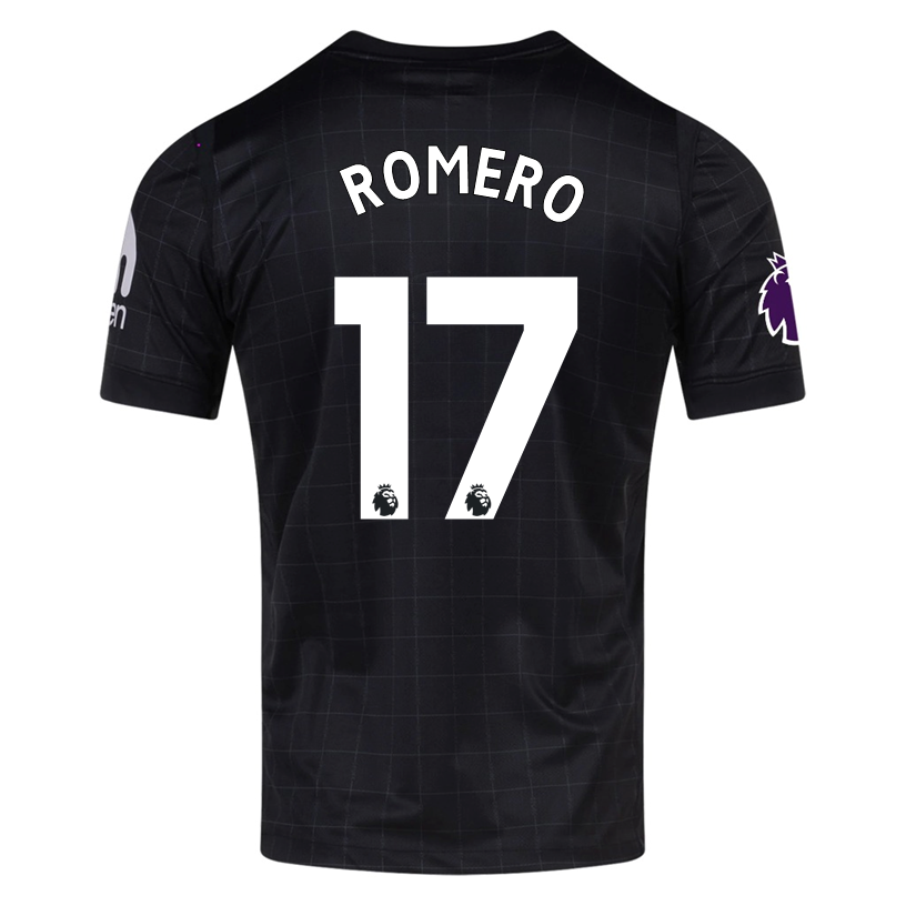 Tottenham Patches 2025-2026 UCL Away Jersey – Authentic Shirt