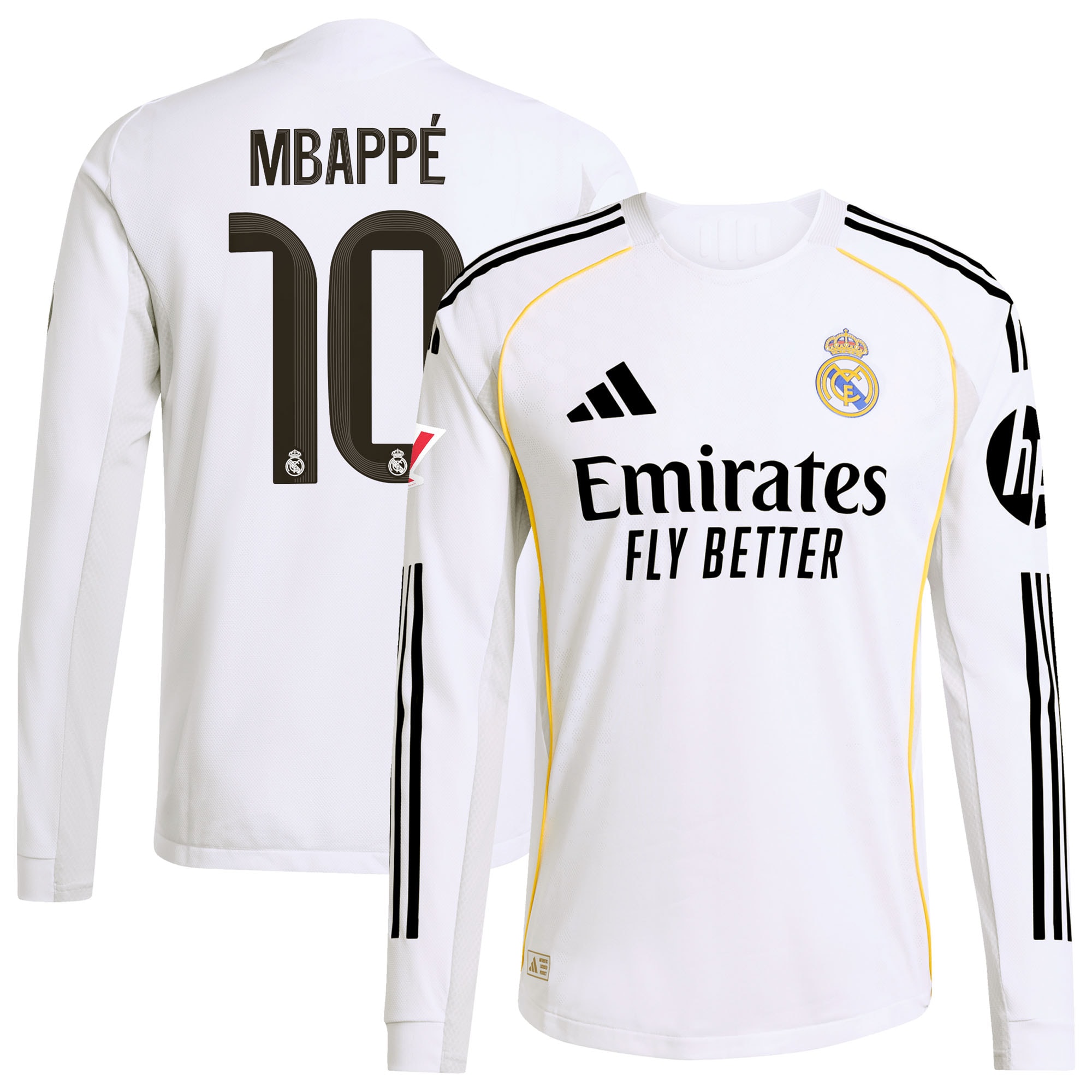 Real Madrid Men's 2025 Excellent Authentic Jersey - Authentic Jersey