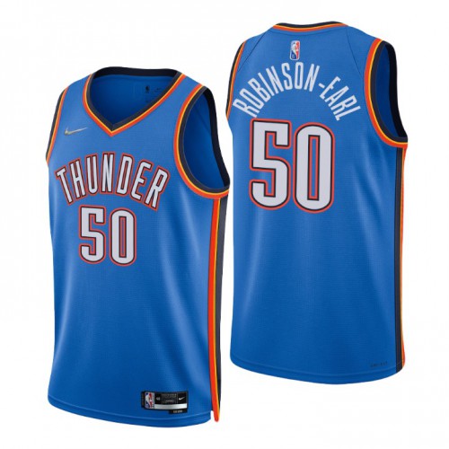 Oklahoma City Thunder Jeremiah #50 Game-Ready Jersey Contemporary Desi
