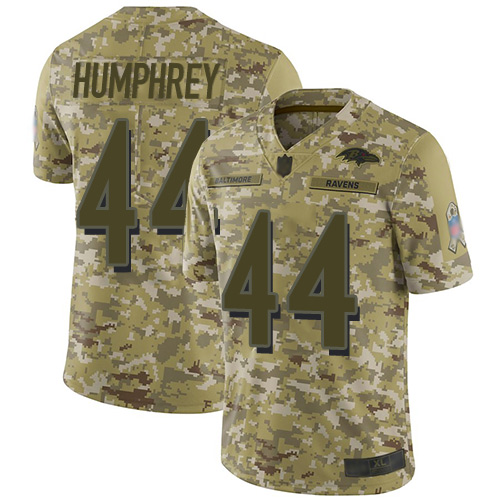 Official NFL B R Ravens #44 Marlon Humphrey Team Color Limited Jersey