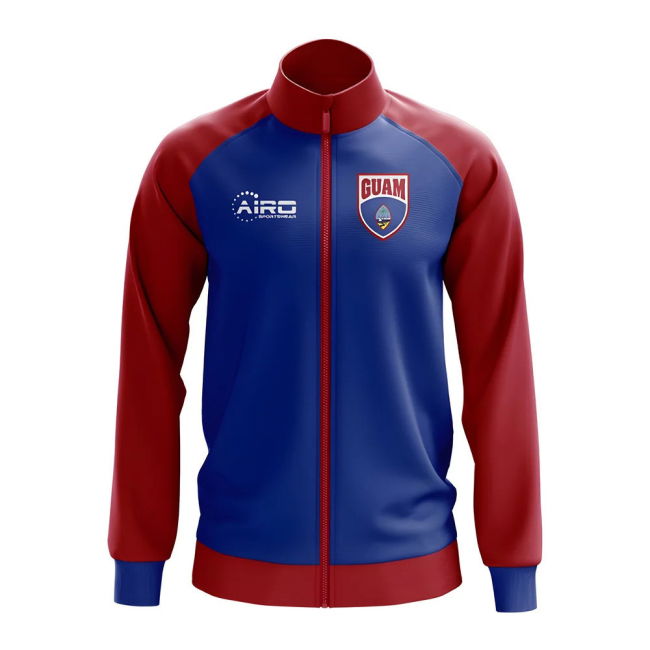 Authentic Guam Concept Football Track Jacket (Blue) World