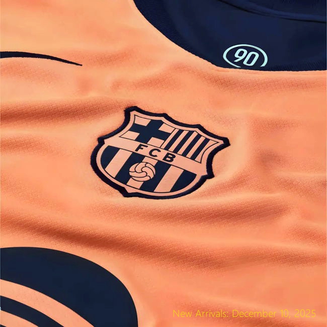 Barcelona Third - Breathable Material - Match Quality - Match Day