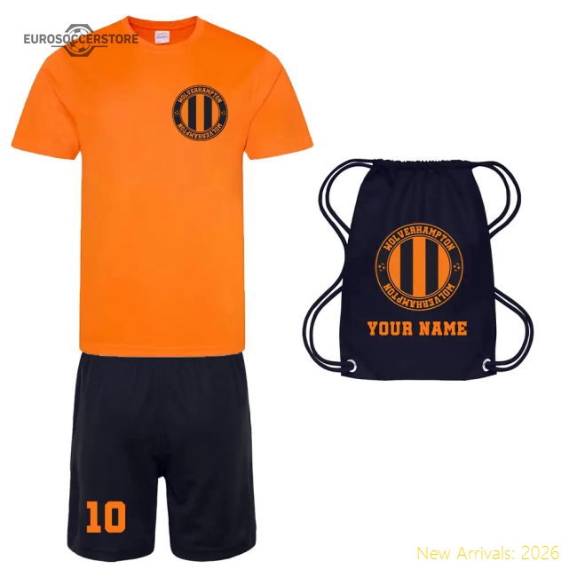 Authentic Personalised Wolverhampton Training Kit Package - Premium