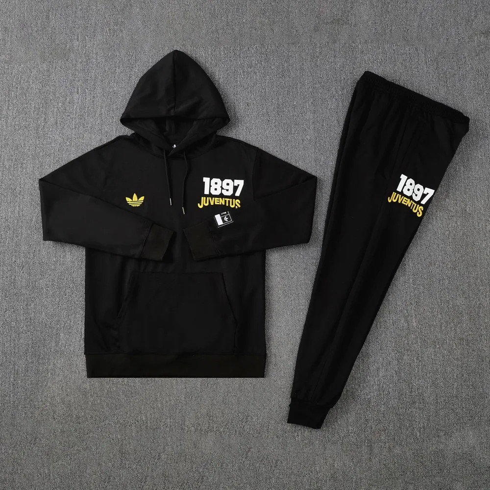 Juventus Black Hoodie Suit 202526 - Official Replica 17841