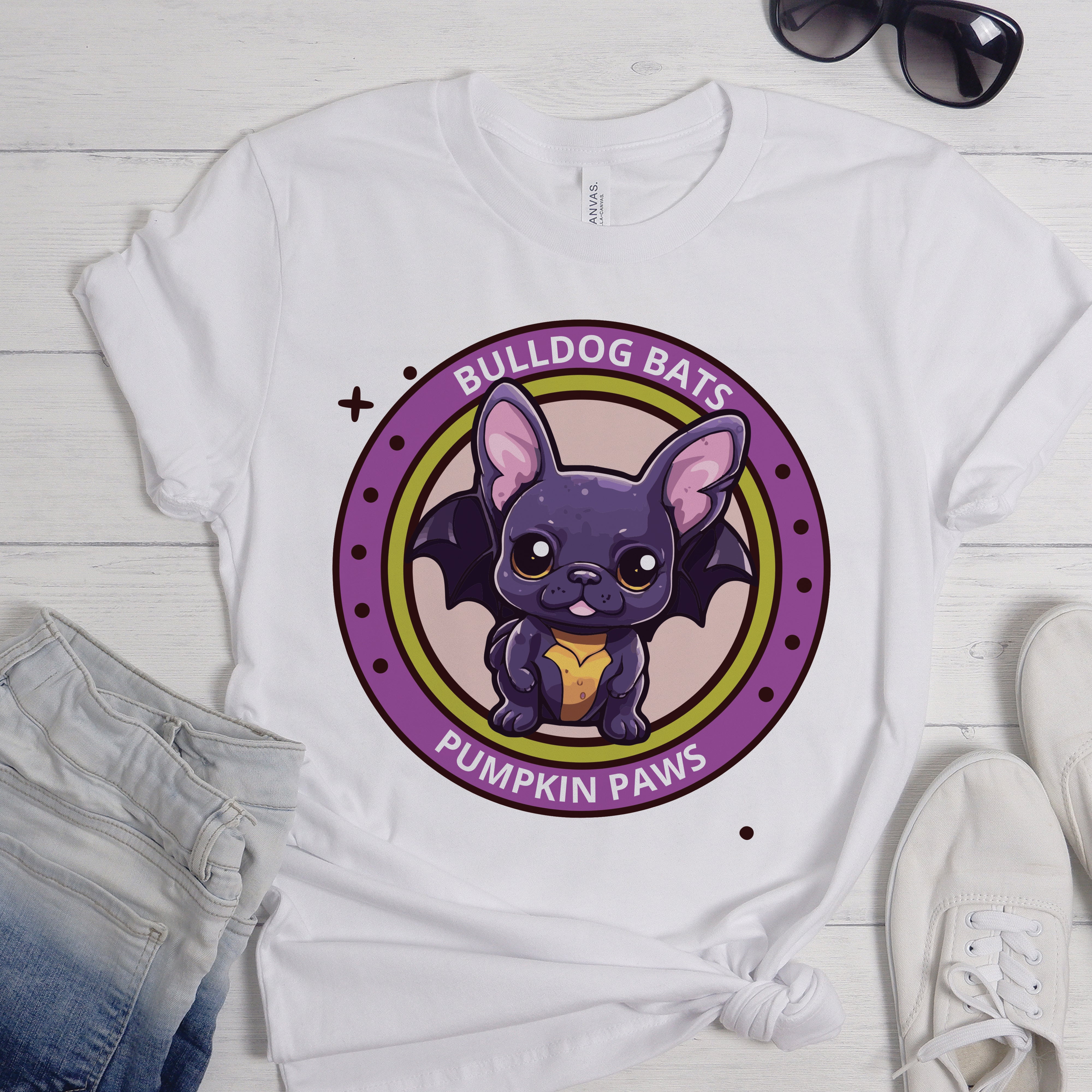 Culture-Inspired Durable Halloween Bat - Unisex T-shirt for Daily Life