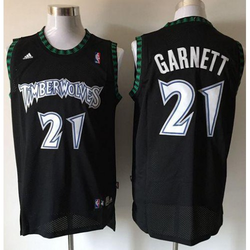 Black Minnesota Timberwolves #21 Clippers Jersey - Polyester