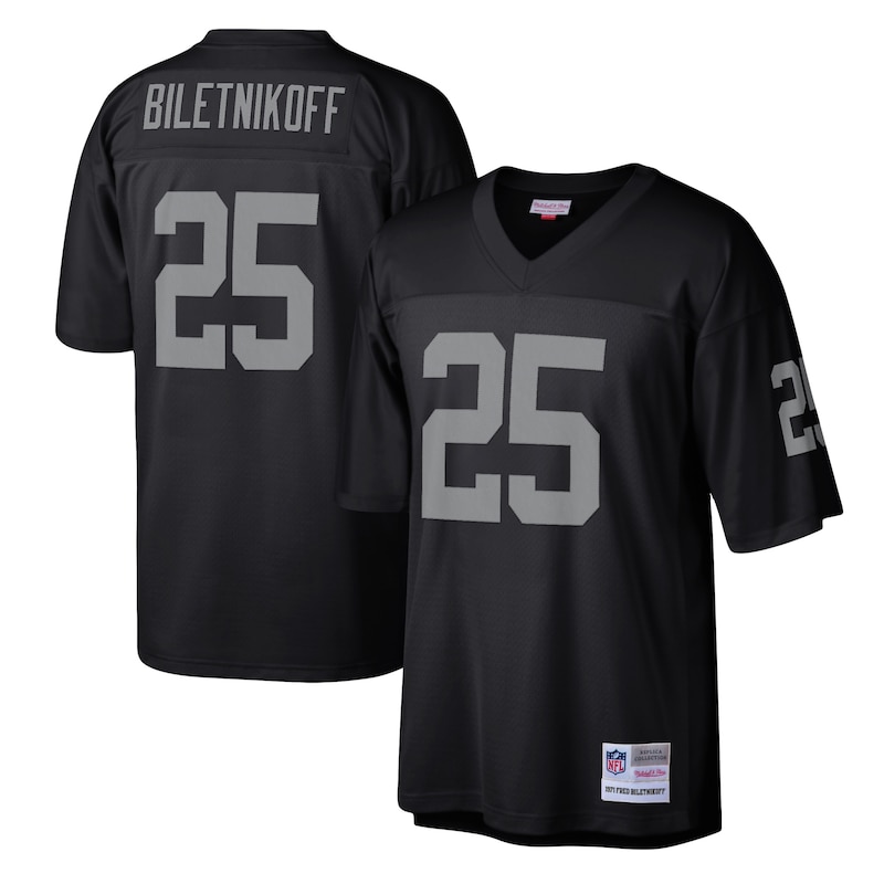 None Fred Biletnikoff Team Captain LV Raiders Elite Jersey for NFL Fan