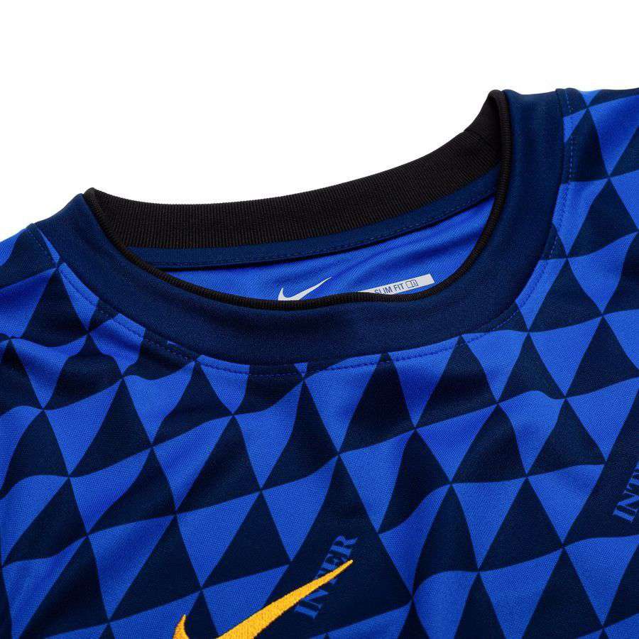 Inter Training T-Shirt Pre Match - Lyon Blue/Black/University Gold