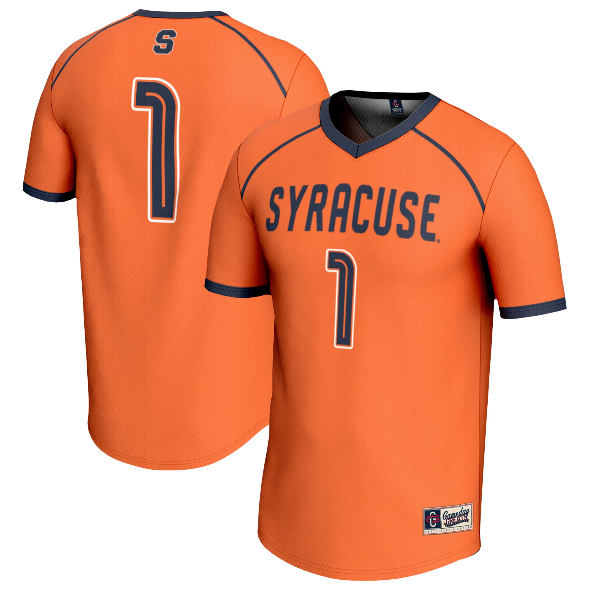 #1 Syracuse Orange GameDay Greats Lightweight Women's Lacrosse Fashion Jersey - Orange