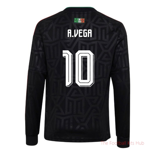 2026-2027 Mexico Third Long Sleeves Shirt (Kids) (A.Vega 10)