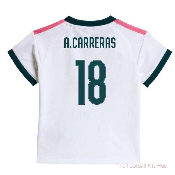 Real Madrid Home Kit 2026-2027 A Carreras #18 Soccer Shirt