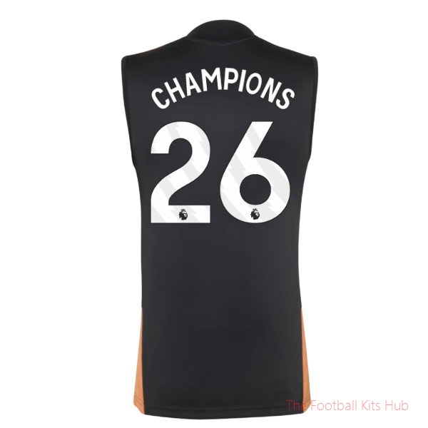 Arsenal 2026-2027 Sleeveless Training Jersey Football Kit Champions #26
