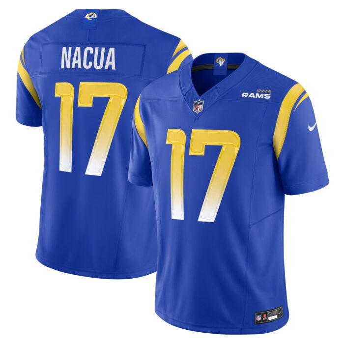 None Men's LA Rams Cost-Effective Game Jersey Game Day Wear