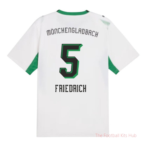 Football Borussia MGB 2026-2027 Home Shirt (Friedrich 5)