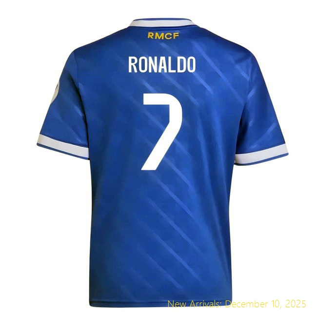 2025-2026 Real Madrid RM Official Third Shirt (Kids) (Ronaldo 7)