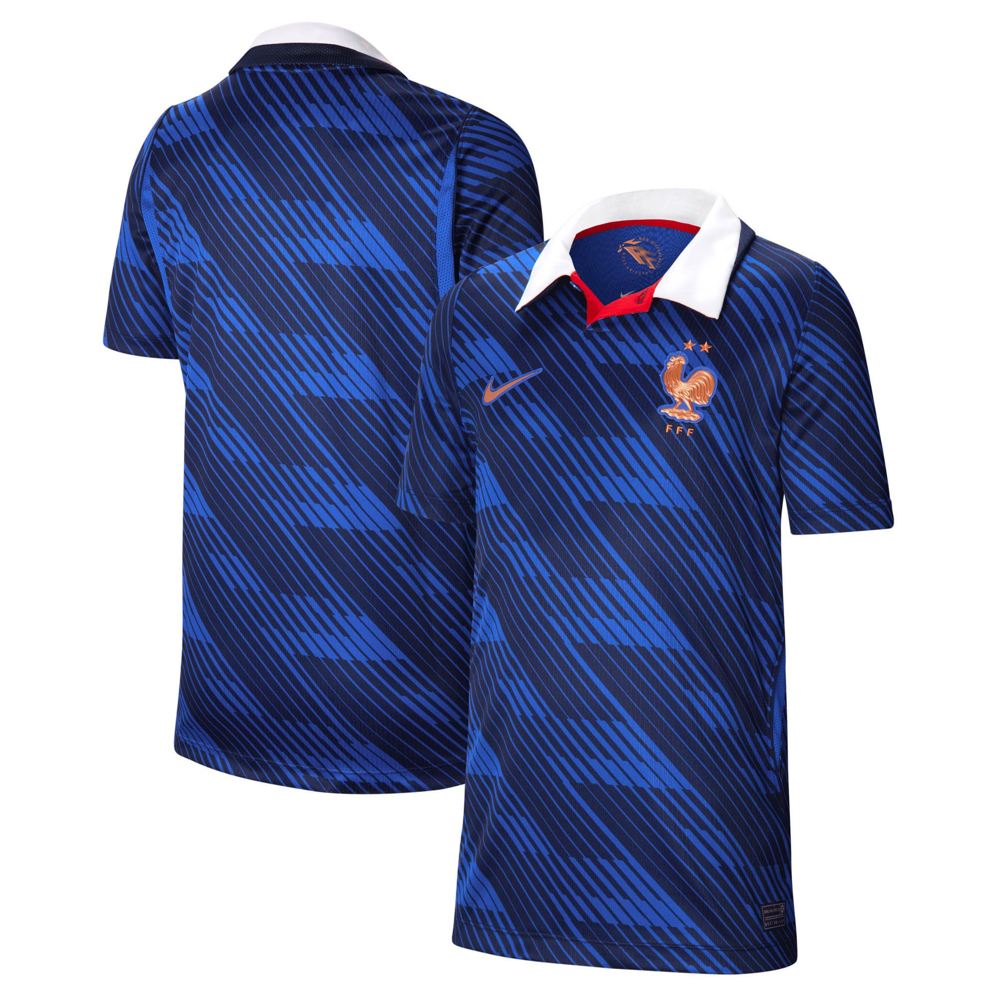 [SJH] France National Team Youth 2026 Home Stadium Replica Jersey - Blue
