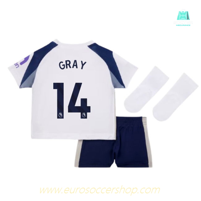 2025-2026 Tottenham Home Baby Kit (Gray 14)