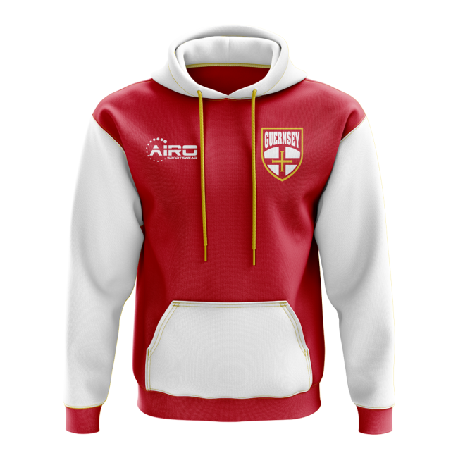 Soccer Guernsey Concept Country Football Hoody (Red) Premium