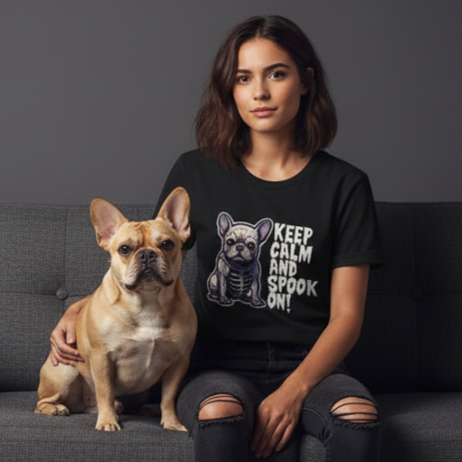 - French Bulldog Themed Unisex T-shirt Pet Owner Apparel | Stylish Look
