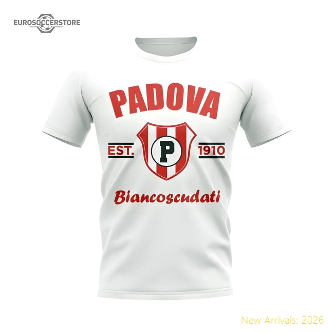Genuine Trending Padova Established Football T-Shirt (White)