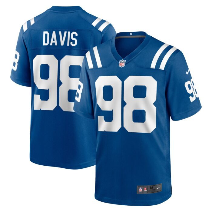None Men's IND Colts Championship Top-Grade Jersey Game Day Wear