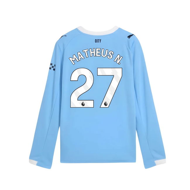 Replica Quality Man City Home Fan Shirt (Kids) (1)