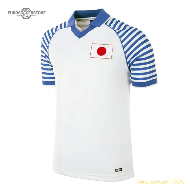 Samurai Blue 1987 - 88 Retro Football Shirt - 4-time Asian Cup Winners